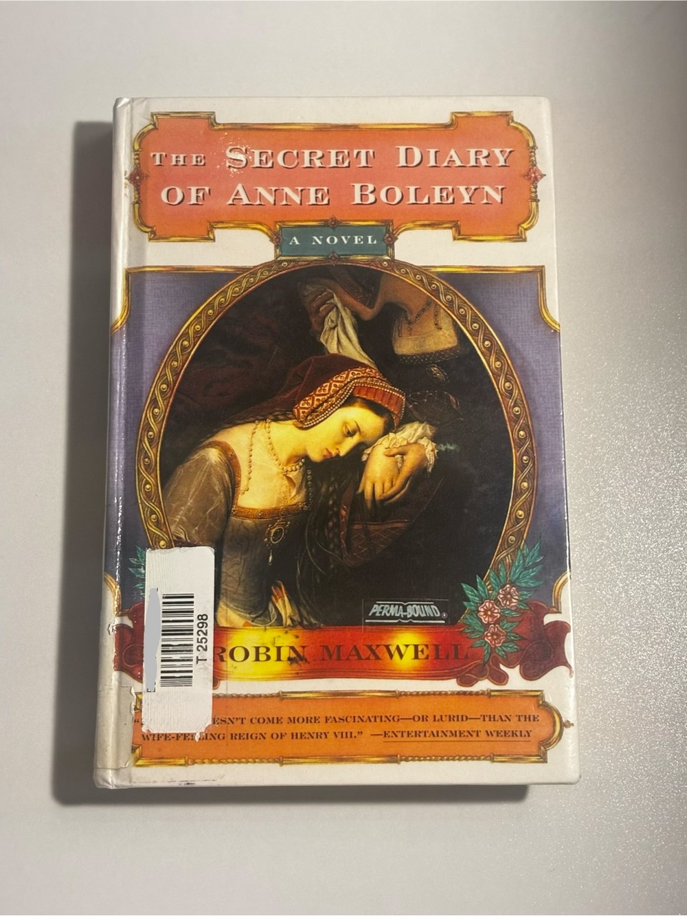 The Secret Diary of Anne Boleyn by Robin Maxwell - White, Orange, Purple